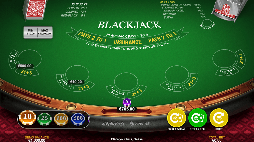 Premium Blackjack by Playtech