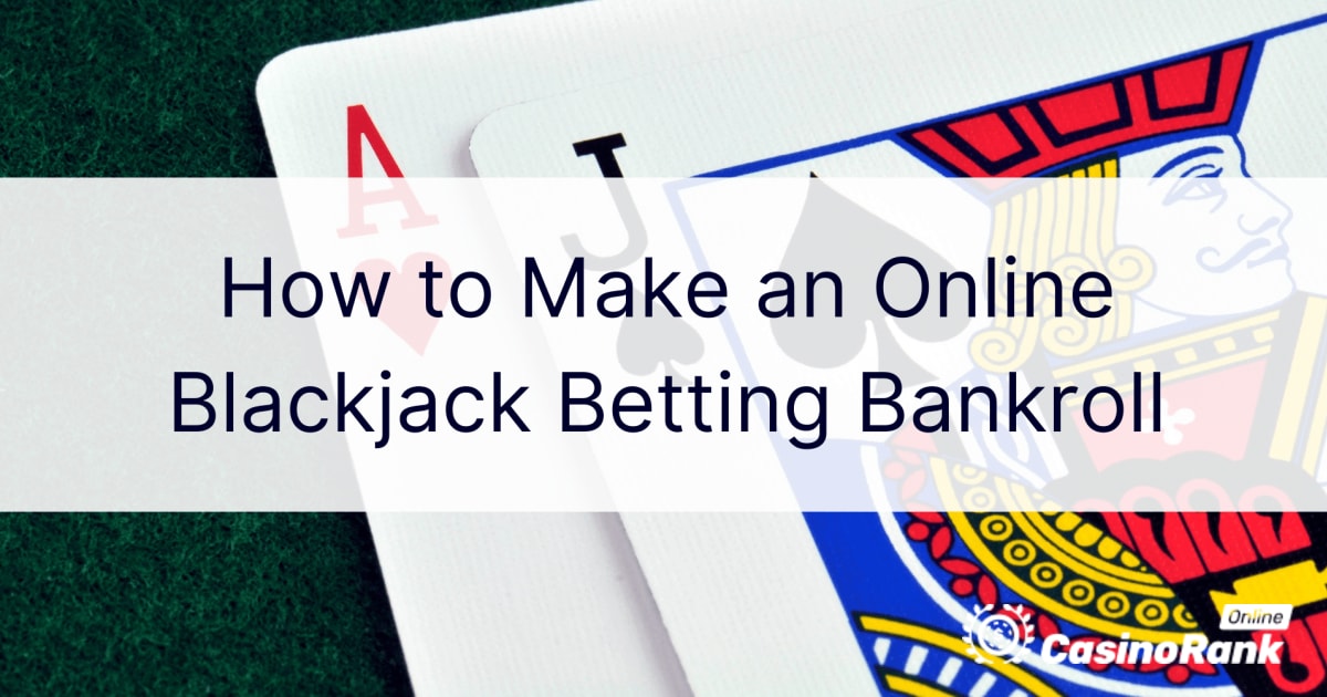 Como fazer uma banca de apostas de blackjack online
