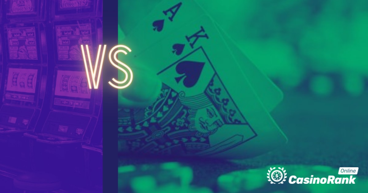 Jogos de Casino Online: Slots vs Blackjack – Qual é o Melhor?